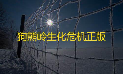 分布式存储狗熊岭生化危机正版